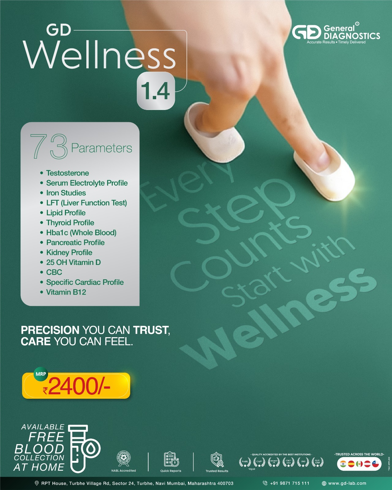 GD Wellness 1.4 brochure leaflet