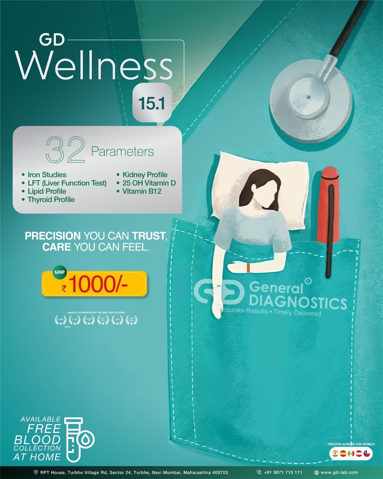 GD Wellness 15.1 brochure leaflet