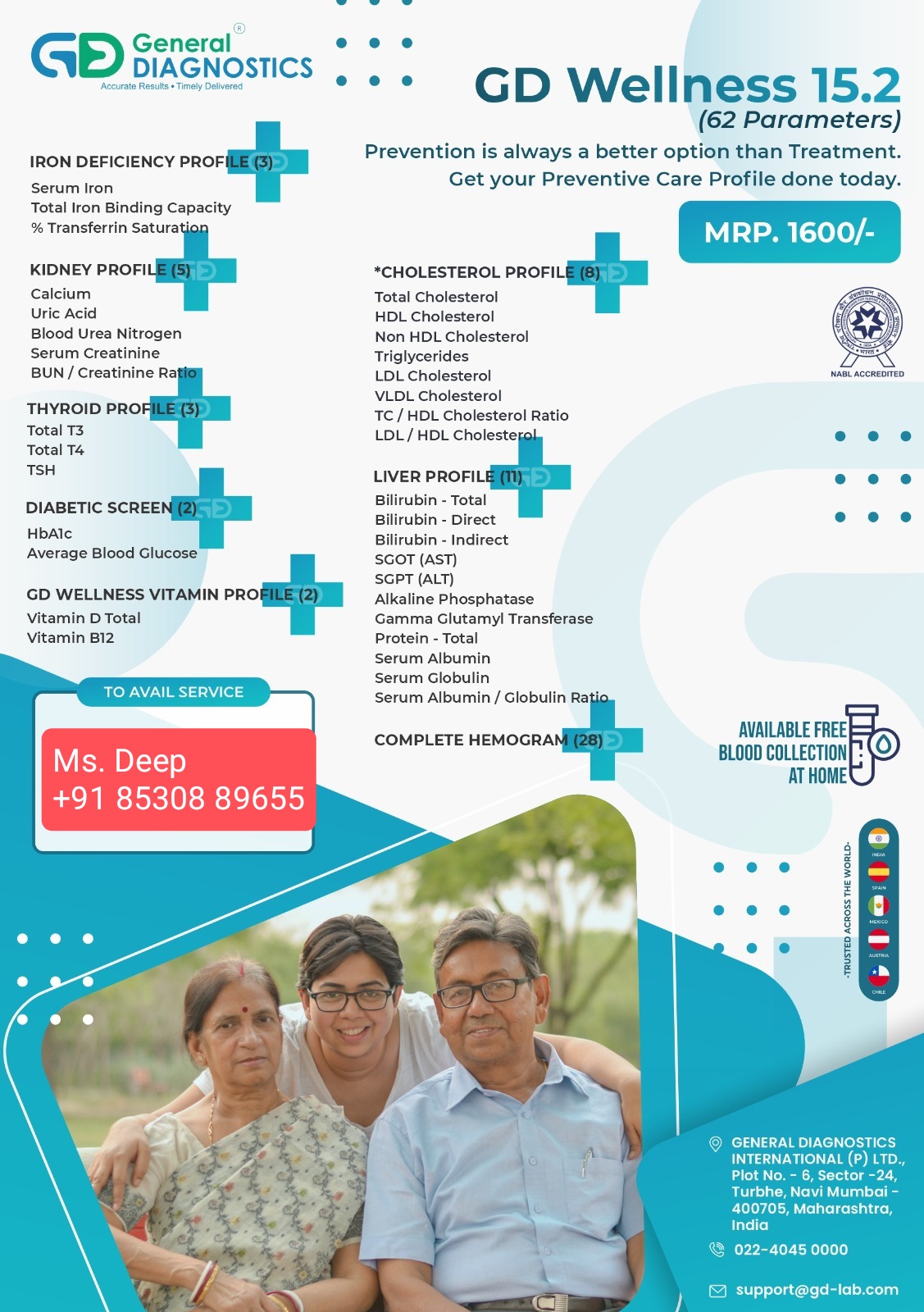 GD Wellness 15.2 brochure leaflet