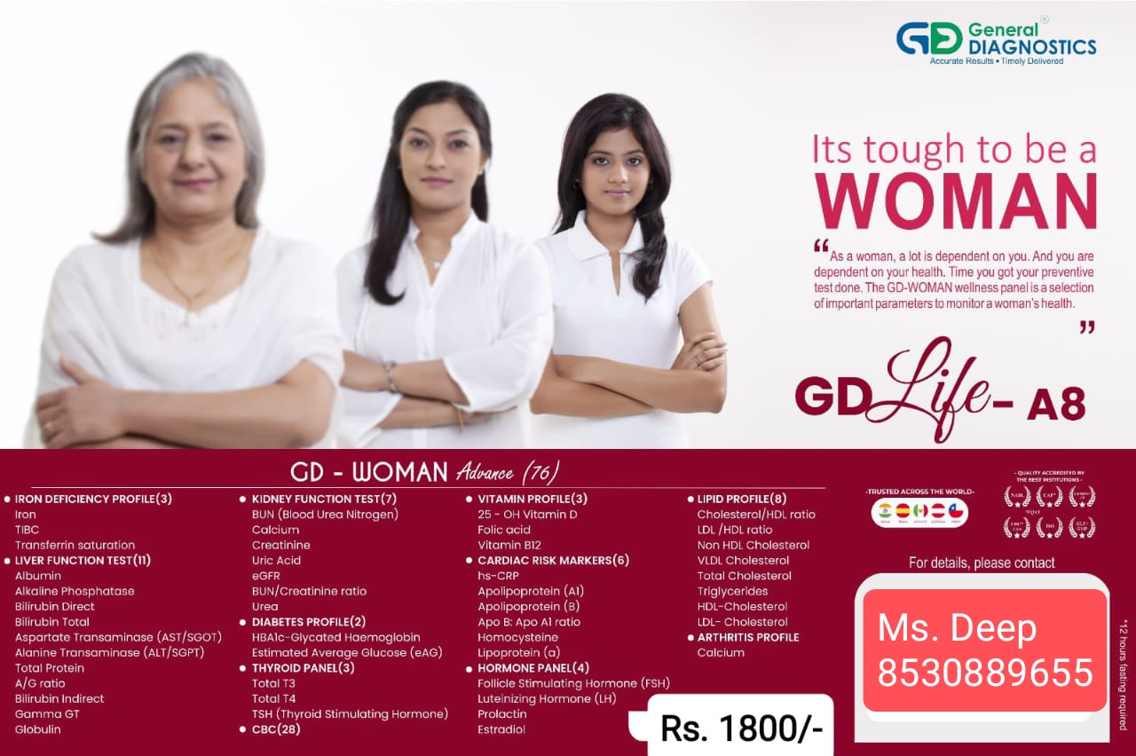 GD - Woman Advance (GD Life - A8) brochure leaflet