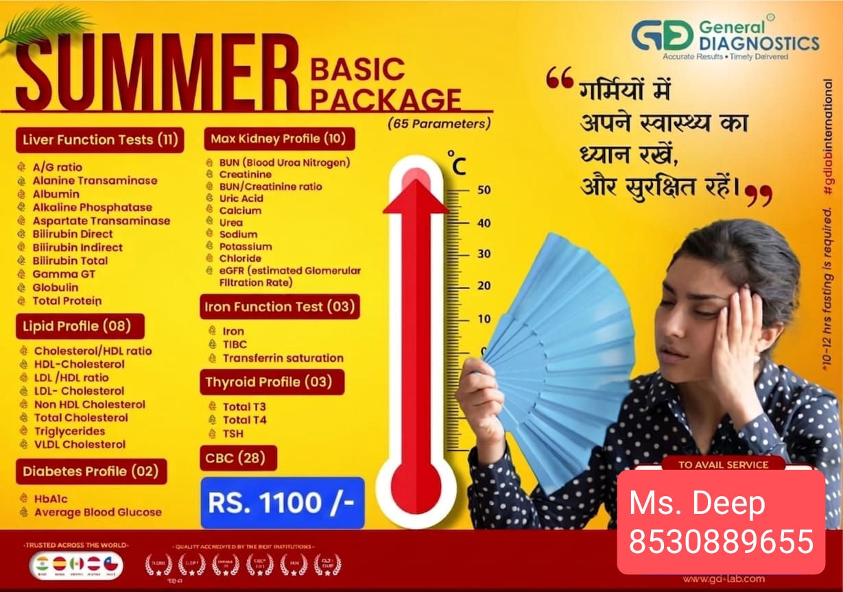 Summer Basic Package brochure leaflet