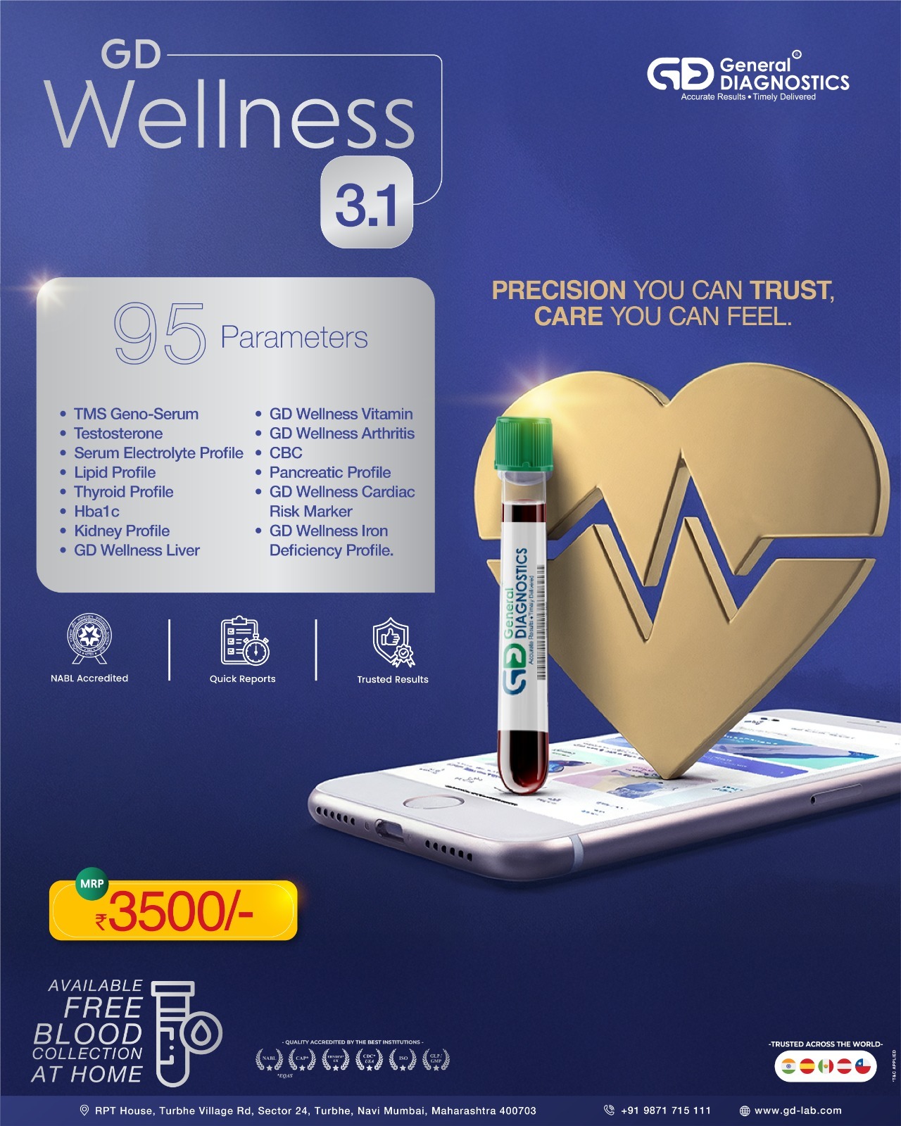 GD Wellness 3.1 brochure leaflet